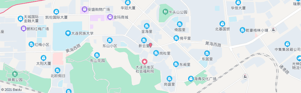 大连自由港公寓_公交站地图_大连公交_妙搜公交查询2024