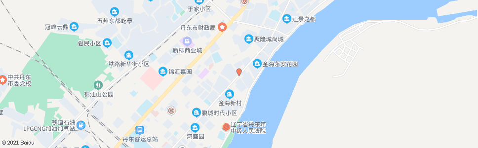 丹东通江街六道口_公交站地图_丹东公交_妙搜公交查询2024