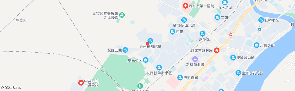 丹东新华街_公交站地图_丹东公交_妙搜公交查询2024