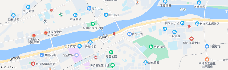 抚顺永安桥南_公交站地图_抚顺公交_妙搜公交查询2024