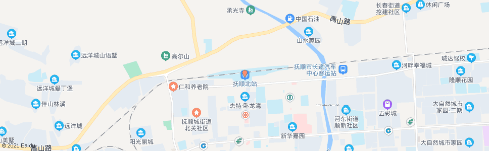 抚顺电车站(北)_公交站地图_抚顺公交_妙搜公交查询2024