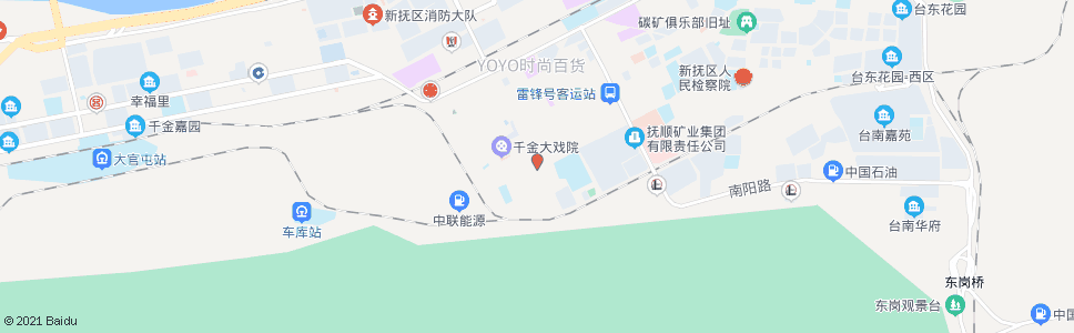 抚顺西三街(南行)_公交站地图_抚顺公交_妙搜公交查询2024