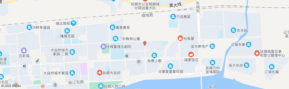 抚顺天城街_公交站地图_抚顺公交_妙搜公交查询2024