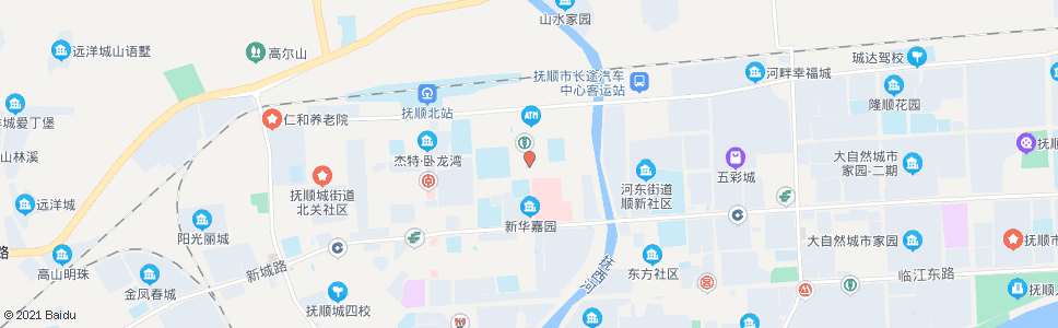抚顺站东街_公交站地图_抚顺公交_妙搜公交查询2024