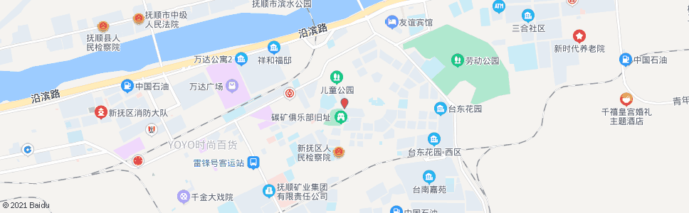 抚顺迎宾街_公交站地图_抚顺公交_妙搜公交查询2024