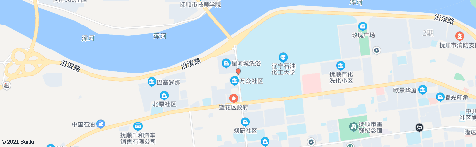 抚顺北镇街(东)_公交站地图_抚顺公交_妙搜公交查询2024