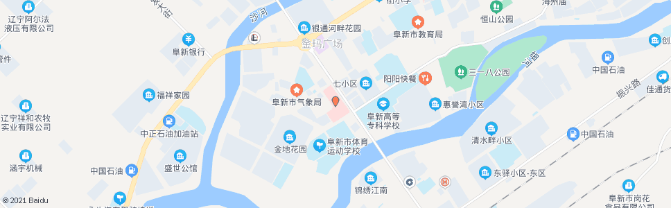 阜新市二医院_公交站地图_阜新公交_妙搜公交查询2024