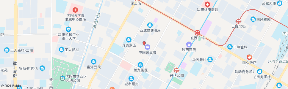 沈阳兴顺街南八路_公交站地图_沈阳公交_妙搜公交查询2024