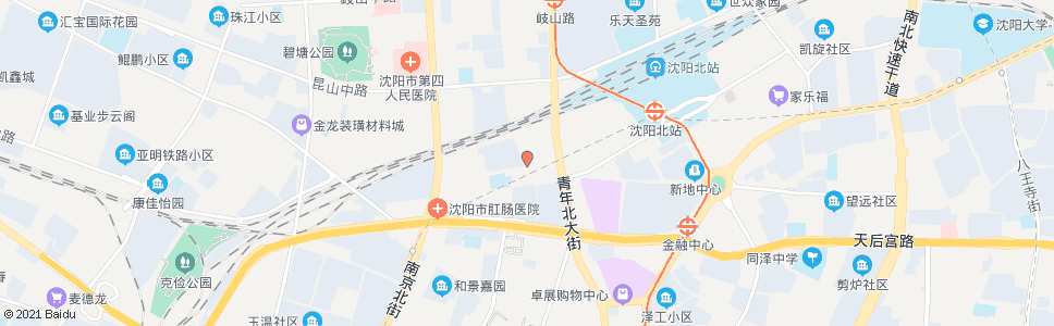 沈阳肇东街大庆路_公交站地图_沈阳公交_妙搜公交查询2024