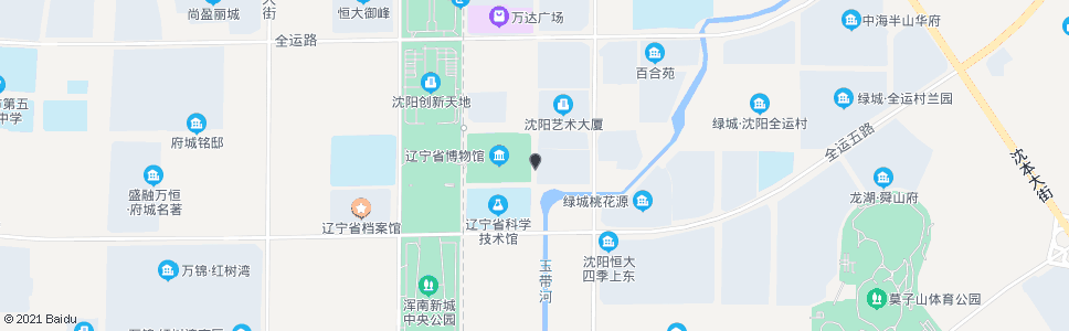 沈阳智慧四街全运路_公交站地图_沈阳公交_妙搜公交查询2024