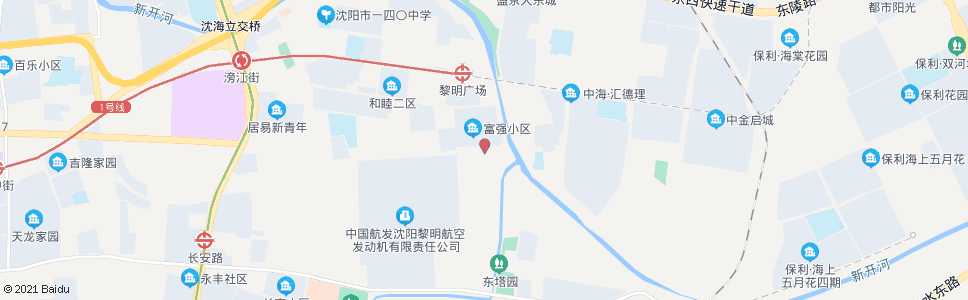 沈阳善邻路东塔街_公交站地图_沈阳公交_妙搜公交查询2024