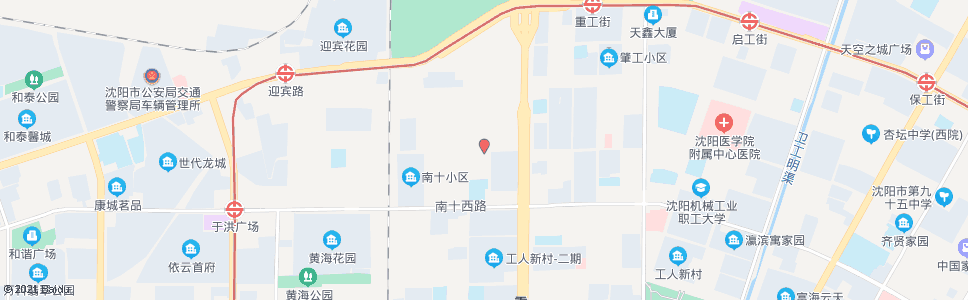 沈阳强工二街建业路_公交站地图_沈阳公交_妙搜公交查询2024