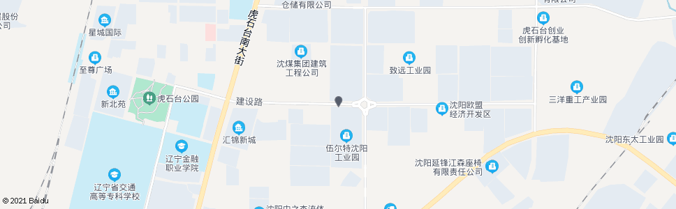 沈阳建设路小古城街_公交站地图_沈阳公交_妙搜公交查询2024