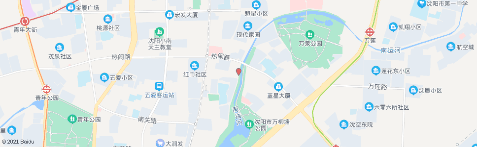 沈阳东滨河路热闹路_公交站地图_沈阳公交_妙搜公交查询2024