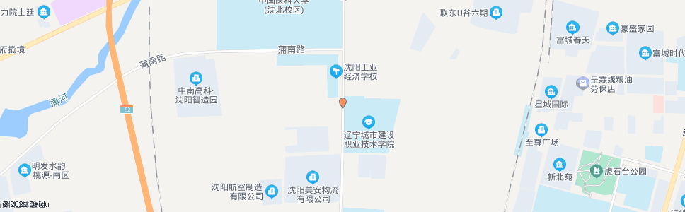 沈阳省城建学院_公交站地图_沈阳公交_妙搜公交查询2024