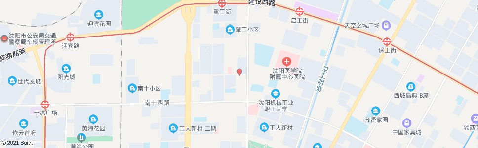 沈阳建业路肇工街_公交站地图_沈阳公交_妙搜公交查询2024