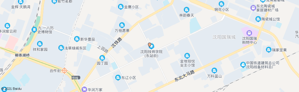 沈阳沈阳工贸学校_公交站地图_沈阳公交_妙搜公交查询2024