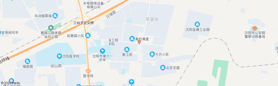 沈阳梅江街万山路_公交站地图_沈阳公交_妙搜公交查询2024