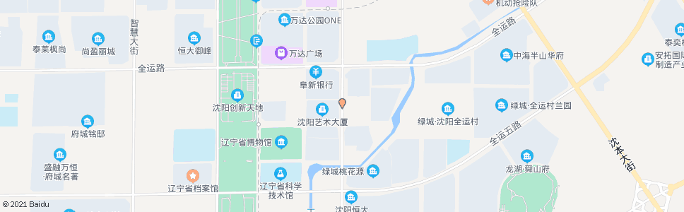 沈阳沈中大街全运三路_公交站地图_沈阳公交_妙搜公交查询2024