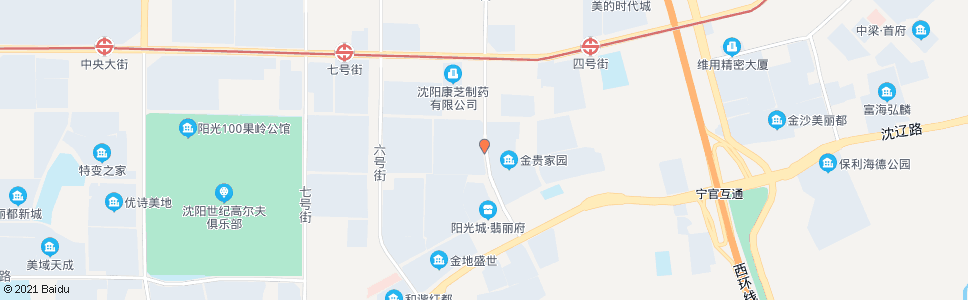 沈阳四号街十一号路_公交站地图_沈阳公交_妙搜公交查询2024