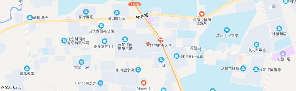 沈阳蒲昌路道义大街_公交站地图_沈阳公交_妙搜公交查询2024