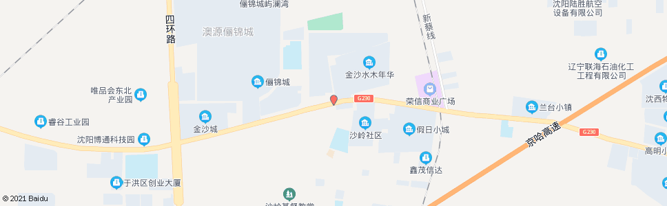 沈阳沙岭小区_公交站地图_沈阳公交_妙搜公交查询2024