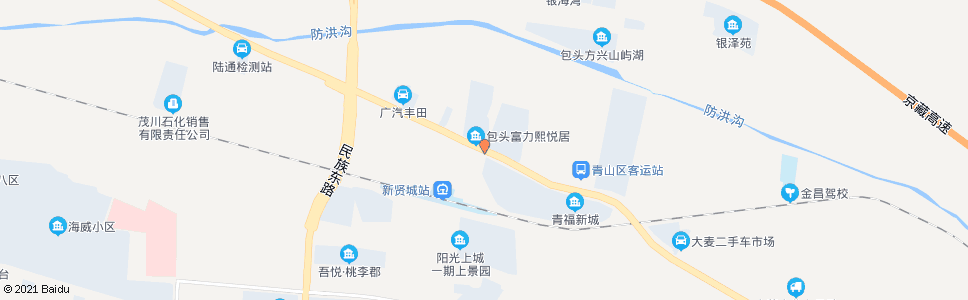 包头赵家店_公交站地图_包头公交_妙搜公交查询2024