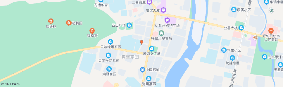 呼伦贝尔健康小学_公交站地图_呼伦贝尔公交_妙搜公交查询2024