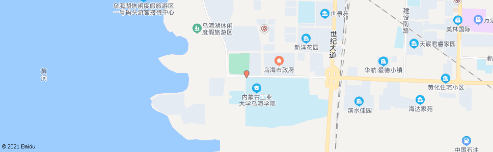 乌海内工大乌海学院_公交站地图_乌海公交_妙搜公交查询2024