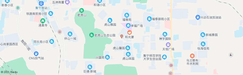 乌兰察布虎山沙发厂_公交站地图_乌兰察布公交_妙搜公交查询2024