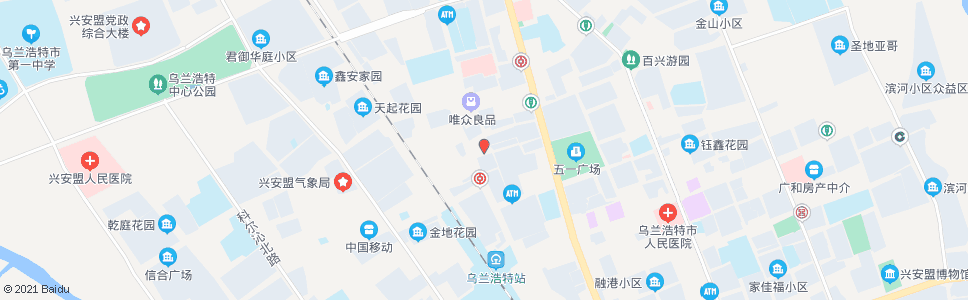 兴安盟兴安市场_公交站地图_兴安盟公交_妙搜公交查询2024