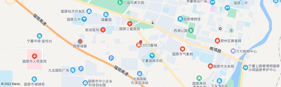 固原建材城_公交站地图_固原公交_妙搜公交查询2024