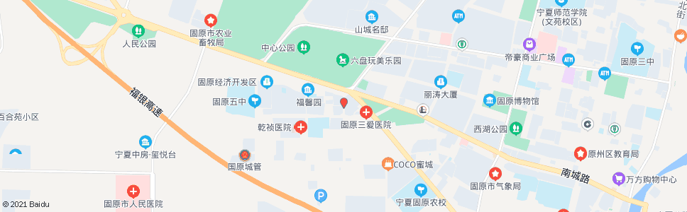 固原福苑饭庄_公交站地图_固原公交_妙搜公交查询2024