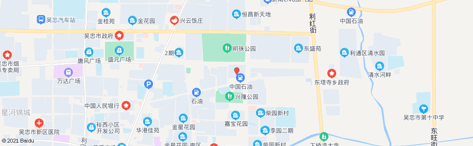 吴忠东方御苑_公交站地图_吴忠公交_妙搜公交查询2025