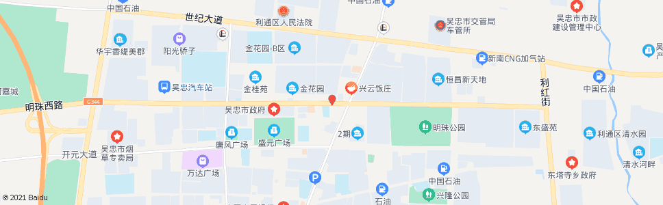 吴忠联通公司_公交站地图_吴忠公交_妙搜公交查询2025