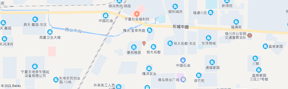 银川凤翔街长城路口_公交站地图_银川公交_妙搜公交查询2024