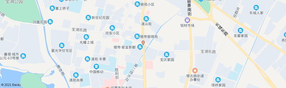 银川B1宝湖路站_公交站地图_银川公交_妙搜公交查询2024