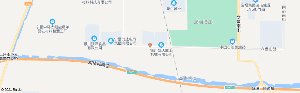 银川银星能源装备制造基地_公交站地图_银川公交_妙搜公交查询2024