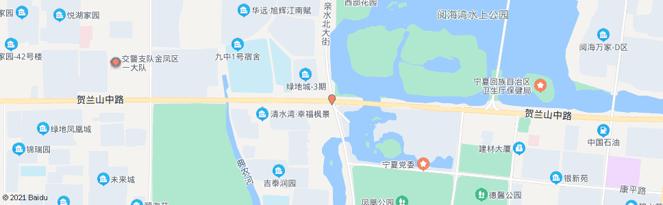 银川亲水北大街_公交站地图_银川公交_妙搜公交查询2024