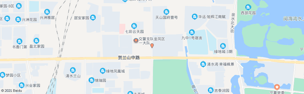 银川满城街贺兰山路口北_公交站地图_银川公交_妙搜公交查询2024