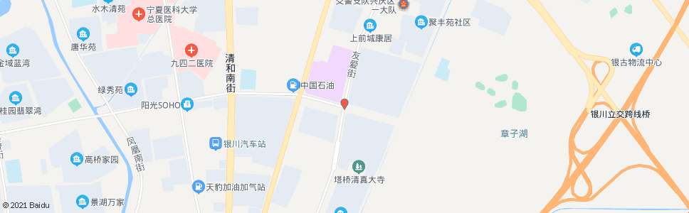 银川友爱街六盘山路口_公交站地图_银川公交_妙搜公交查询2024