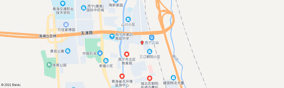 西宁朝阳东路_公交站地图_西宁公交_妙搜公交查询2024