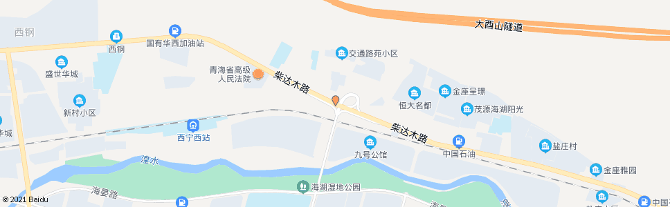 西宁马坊西_公交站地图_西宁公交_妙搜公交查询2024