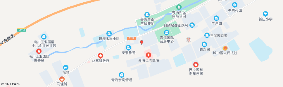 西宁园丁路口_公交站地图_西宁公交_妙搜公交查询2024