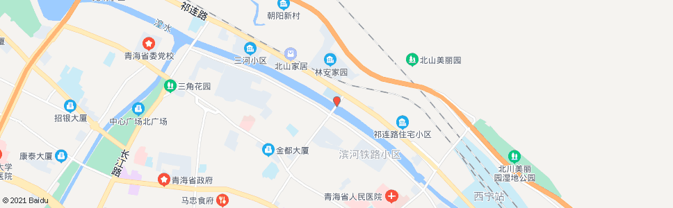 西宁五一路东_公交站地图_西宁公交_妙搜公交查询2024