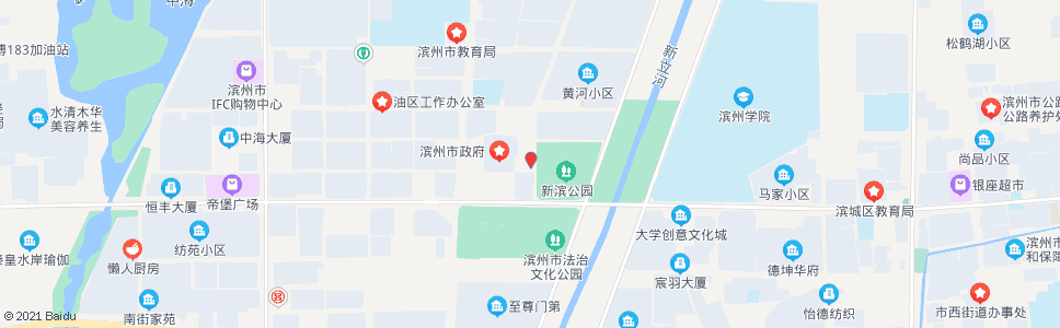 滨州市委党校_公交站地图_滨州公交_妙搜公交查询2024