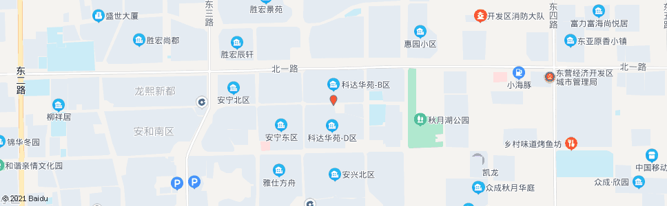 东营科达华苑南门_公交站地图_东营公交_妙搜公交查询2024