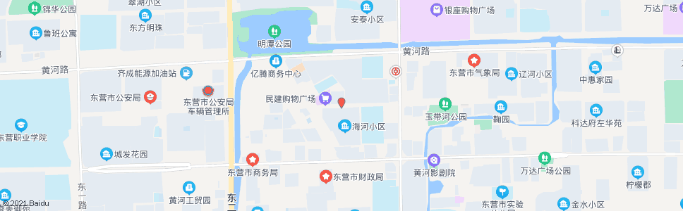 东营民建购物广场_公交站地图_东营公交_妙搜公交查询2024