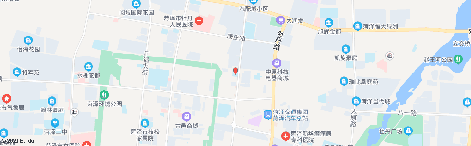 菏泽东关小学_公交站地图_菏泽公交_妙搜公交查询2024