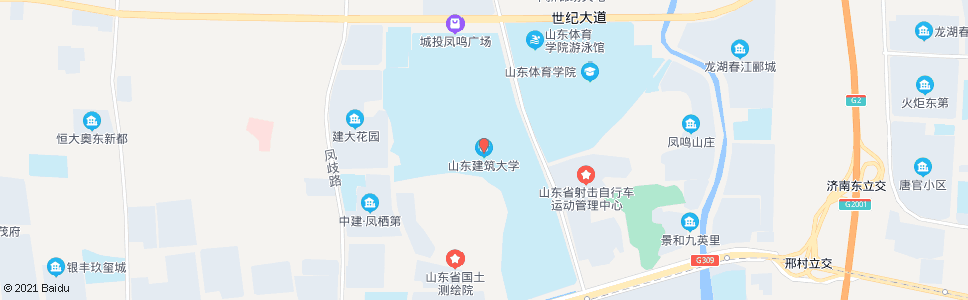 济南山东建筑大学_公交站地图_济南公交_妙搜公交查询2024